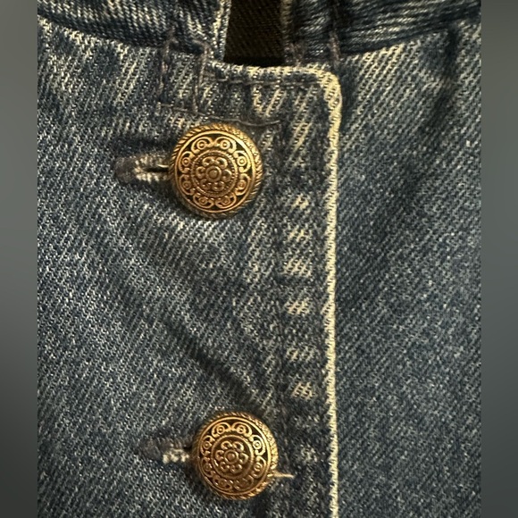 Women's Blue Denim Jacket - Picture 4 of 7